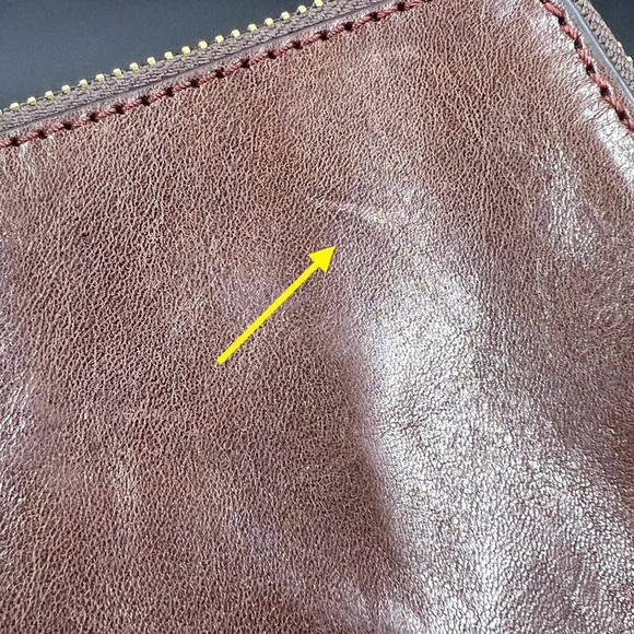 Time Resistance Ulysses Leather Clutch - Picture 11 of 16